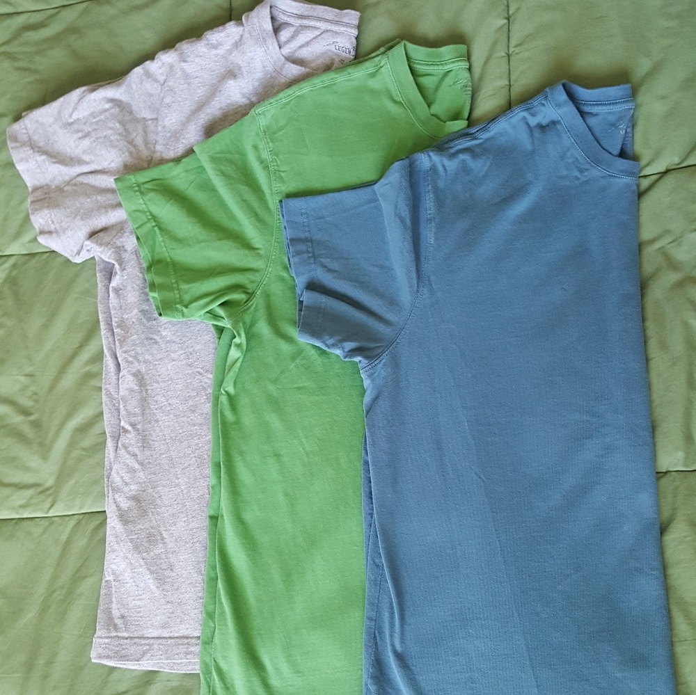 3 Eddie Bauer short sleeve shirts